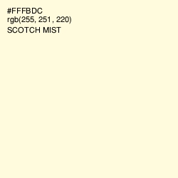 #FFFBDC - Scotch Mist Color Image